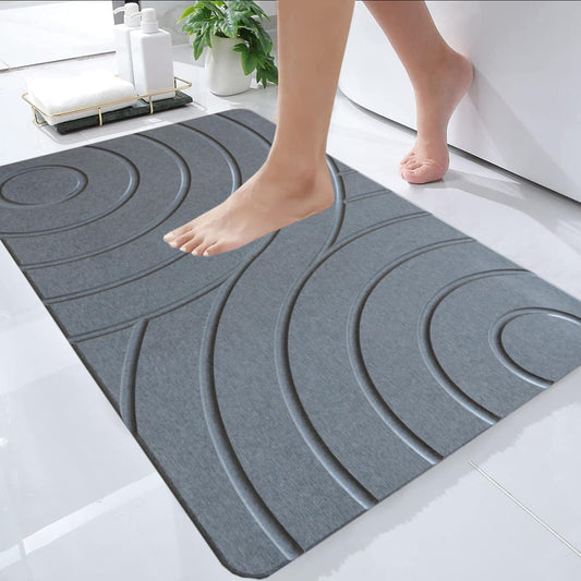 Quick Dry Stone Bath Mat – Ultra Absorbent
