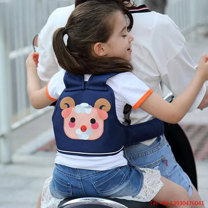 CHILD SAFETY SEAT- BELT FOR MOTORCYCLES