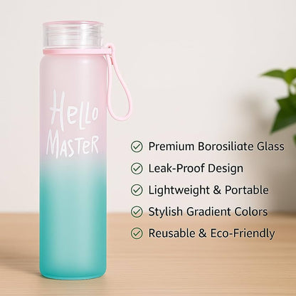 Hello Master water bottel
