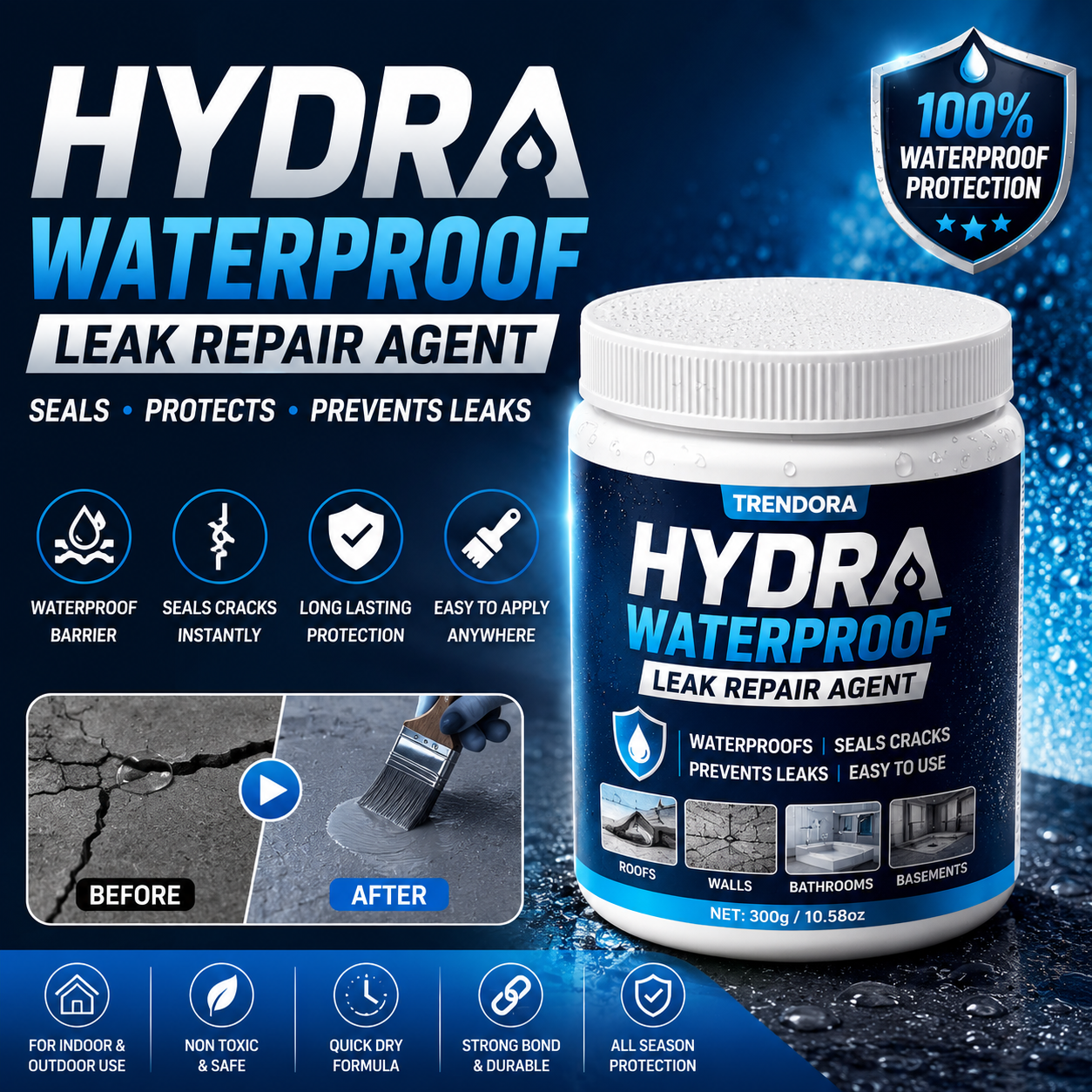 Hydra Waterproof Leak Repair Agent