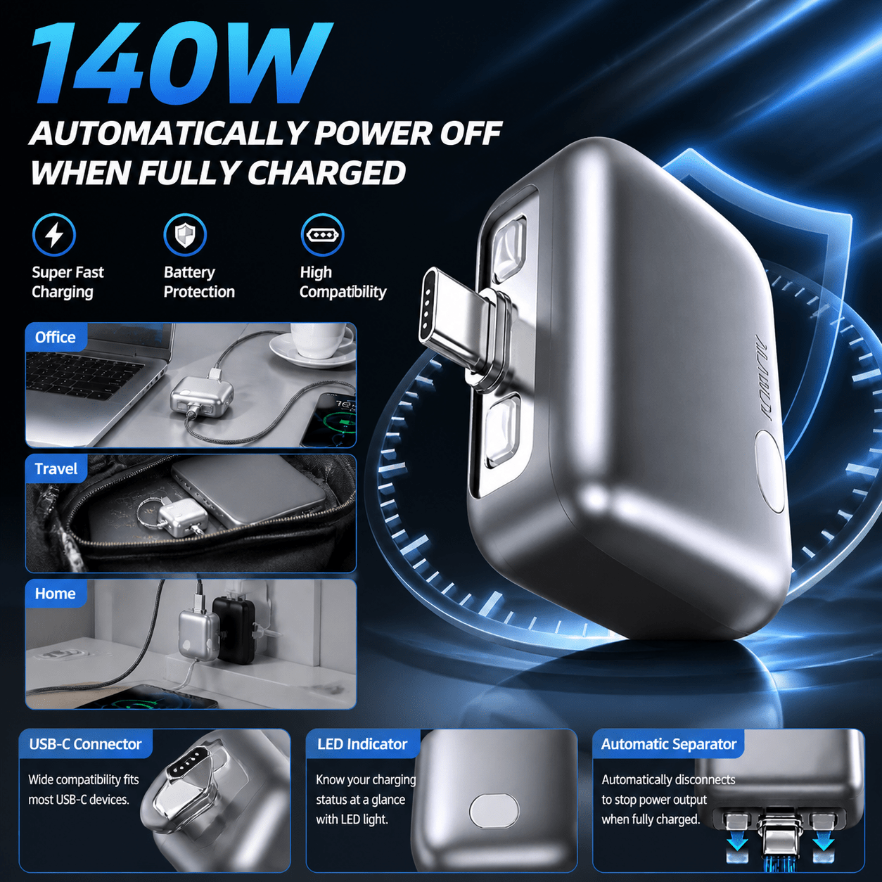 Automatic Disconnecting Charger