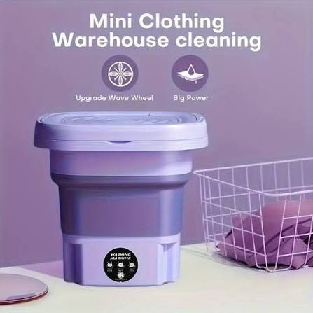 Portable Mini Folding Washing Machine