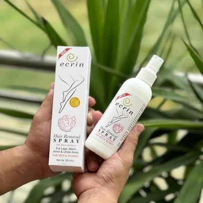 Ecrin Hair Removal Spray – Fast & Painless Hair Remover for Smooth Skin